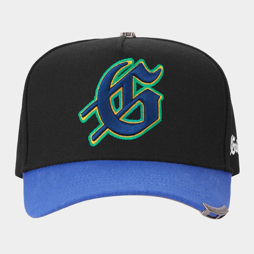 GODSPEED NYC
INSIGNIA HAT (BLACK/ROYAL)